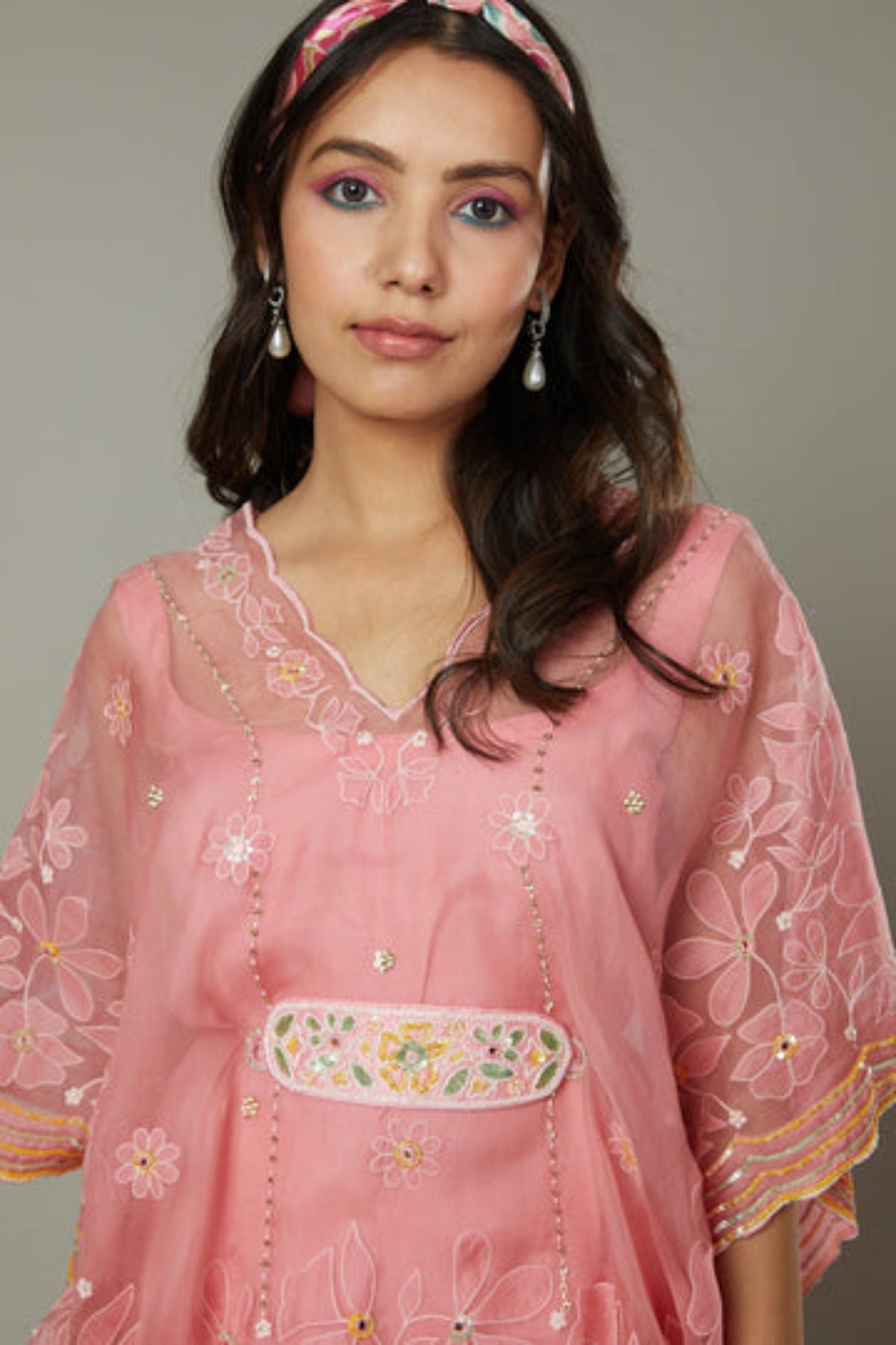 Candy Floss Flared Sharara Set