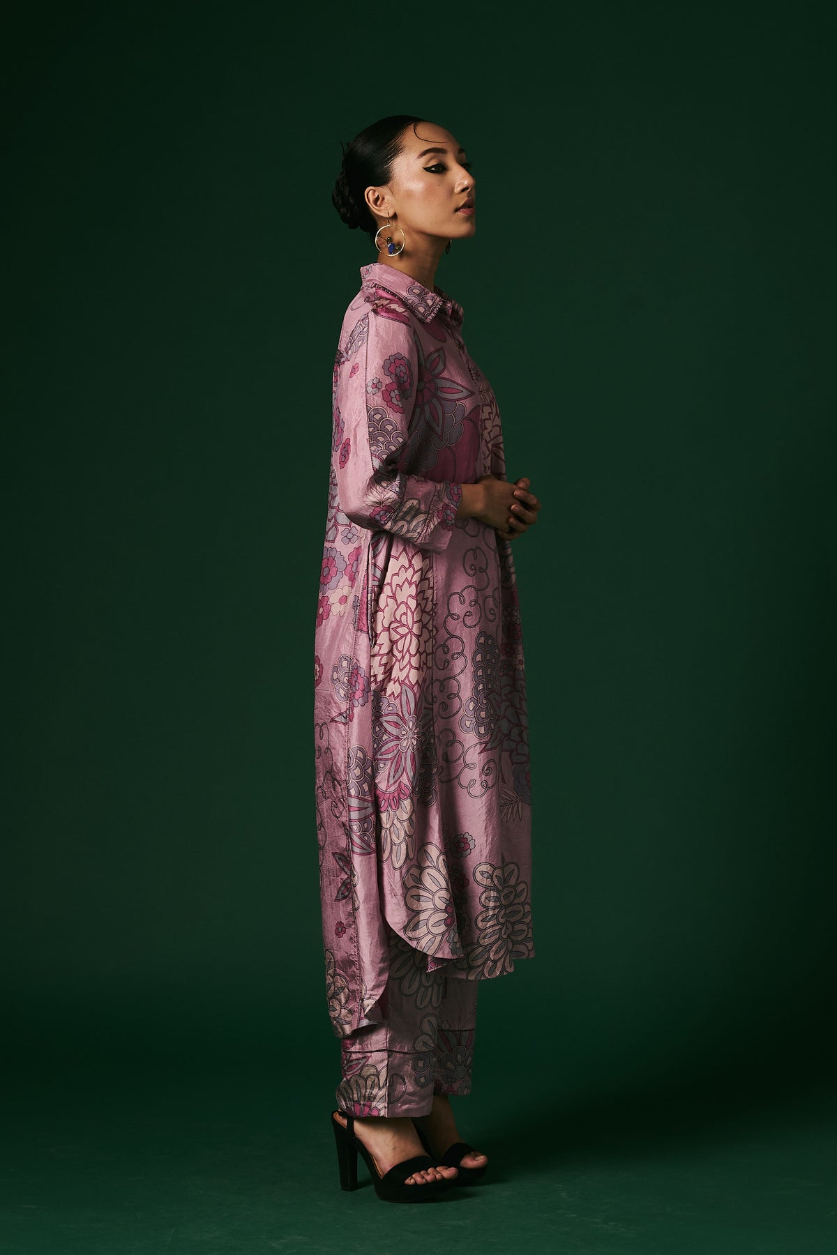 Onion Pink Kurta Set