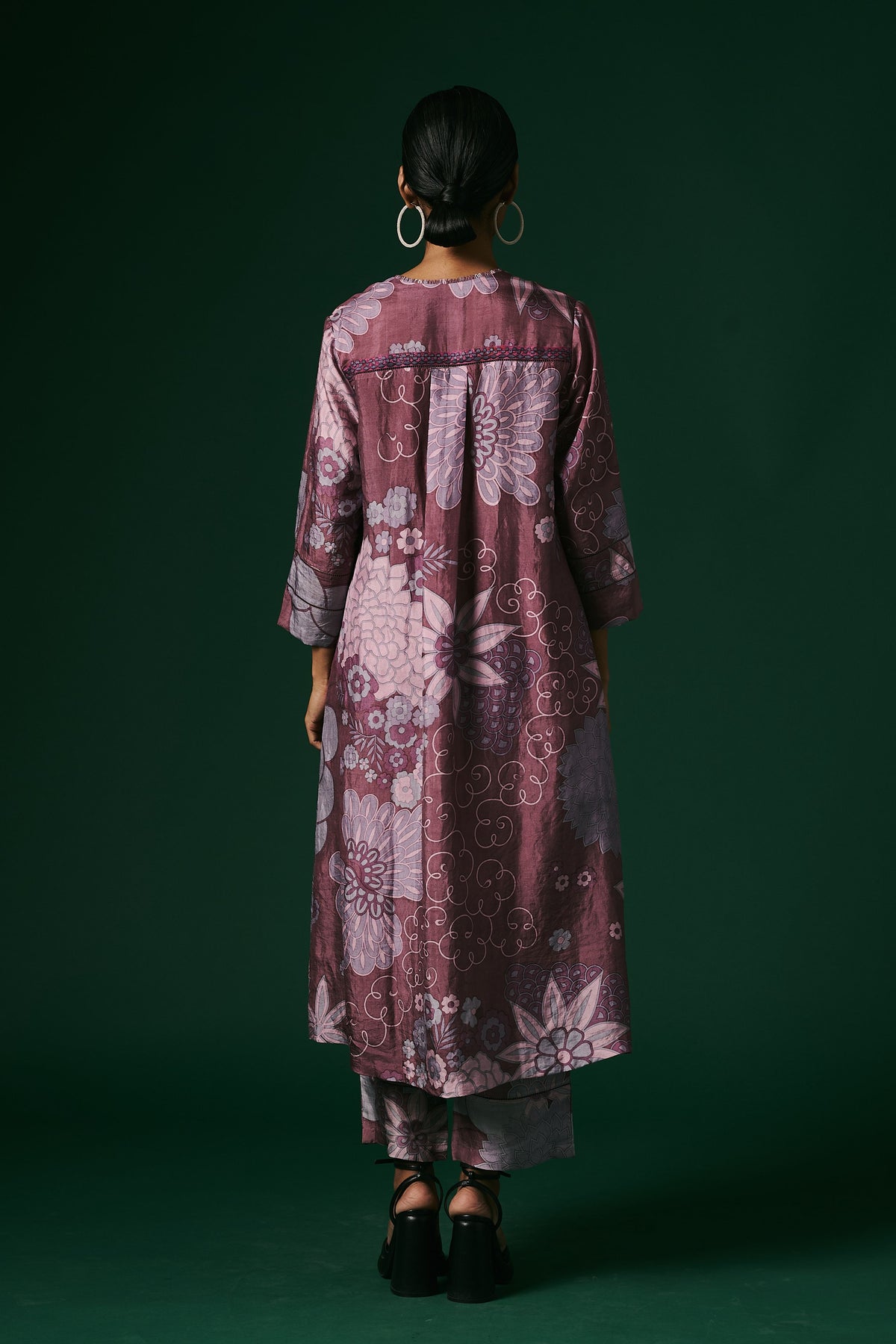 Mulberry Silk Kurta Set