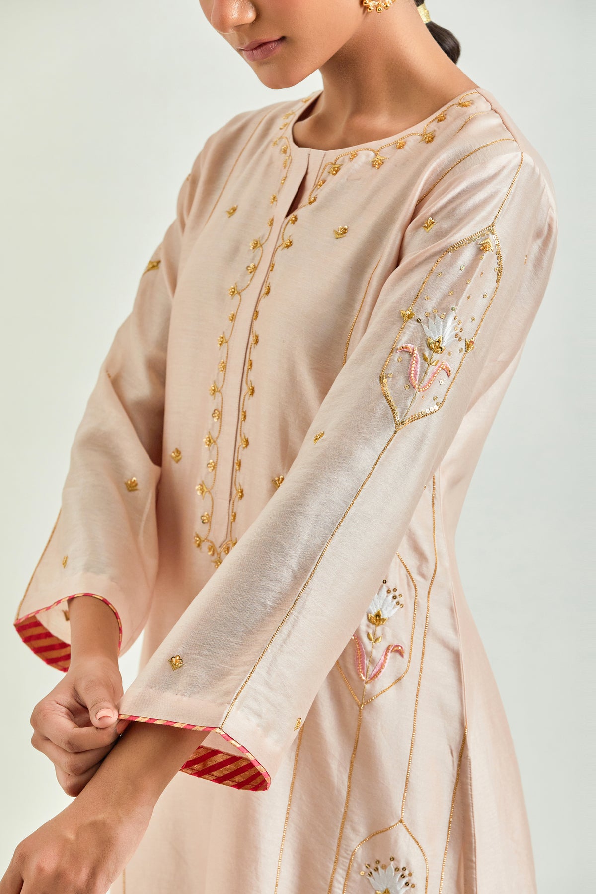 Old Rose Classic Kurta Set