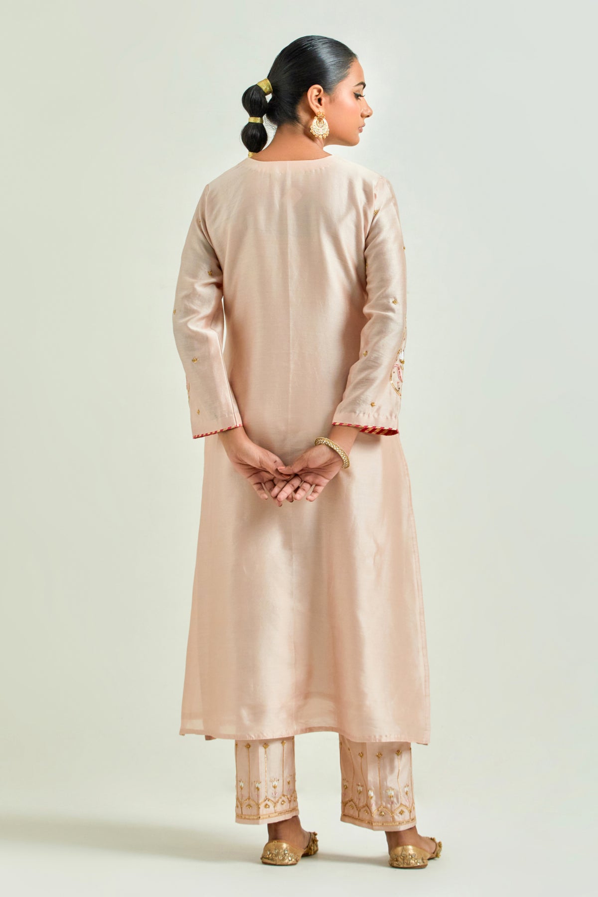 Old Rose Classic Kurta Set