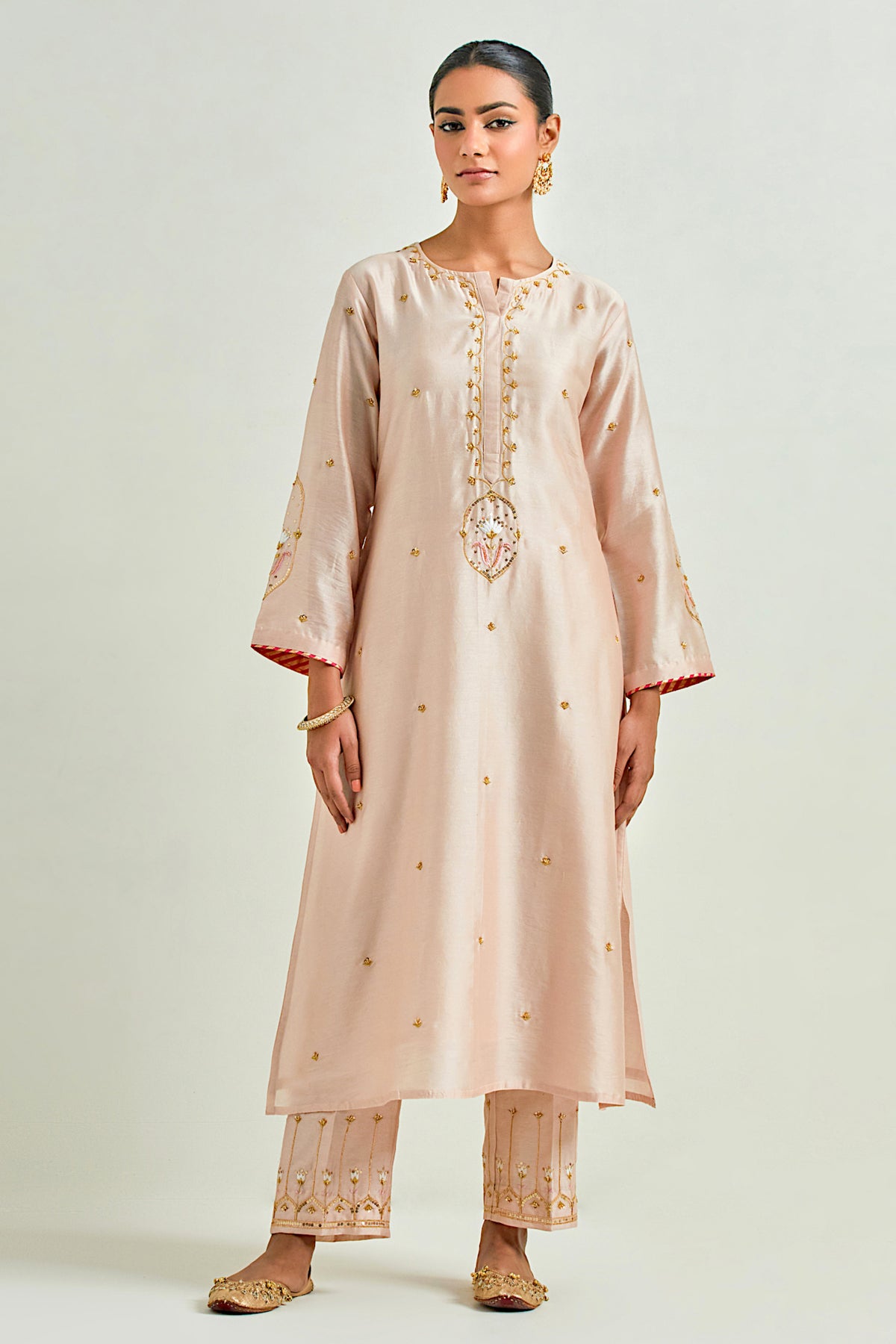 Old Rose Classic Kurta Set