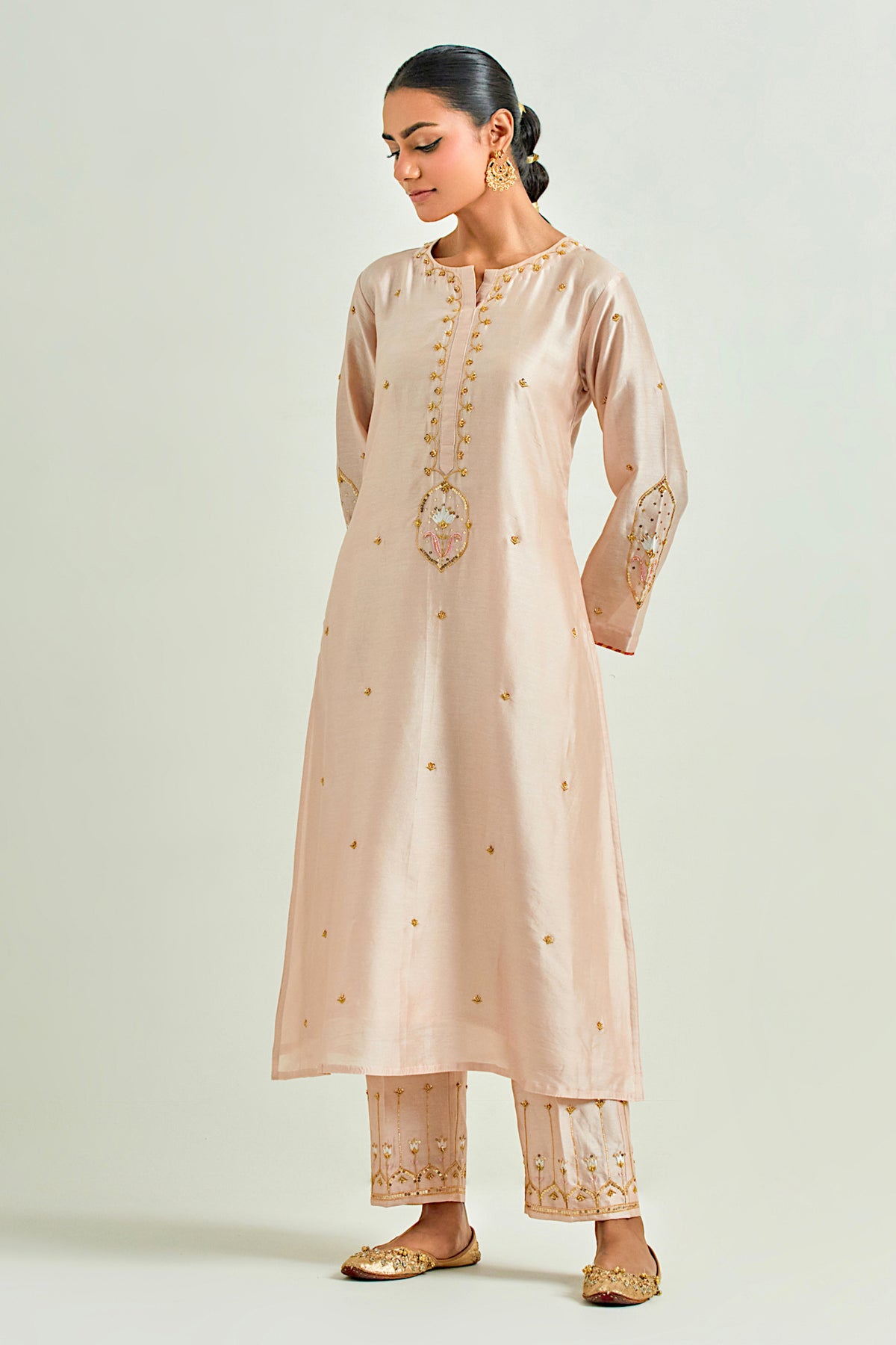 Old Rose Classic Kurta Set