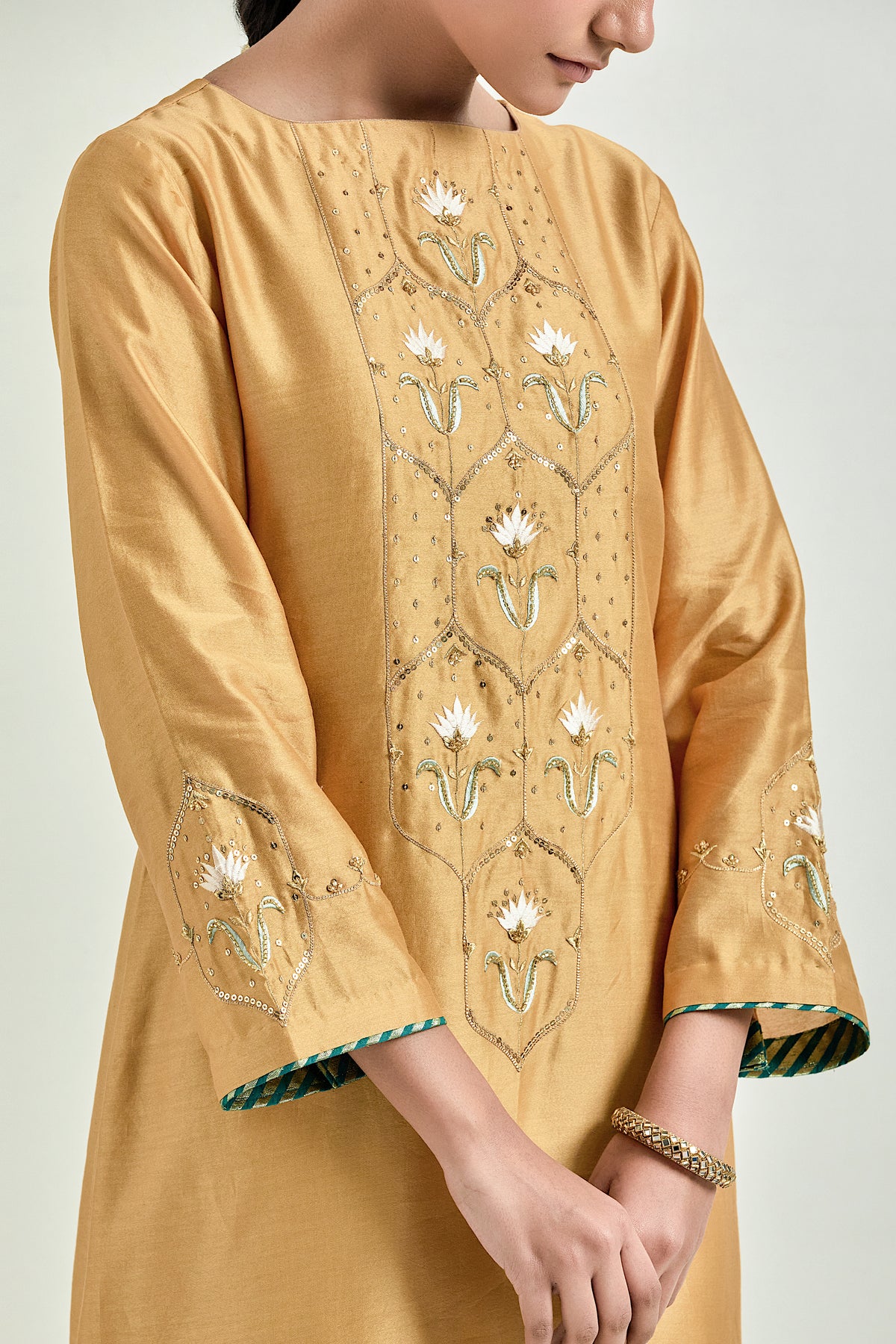 Mustard Classic Kurta Set