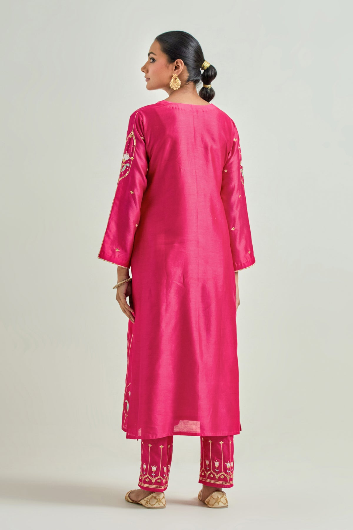 Fuchsia Classic Kurta Set