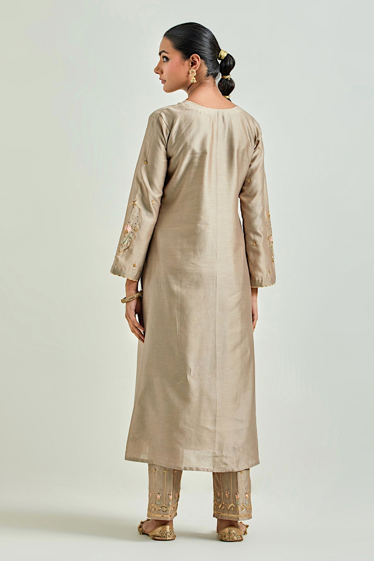 Brown Classic Kurta Set