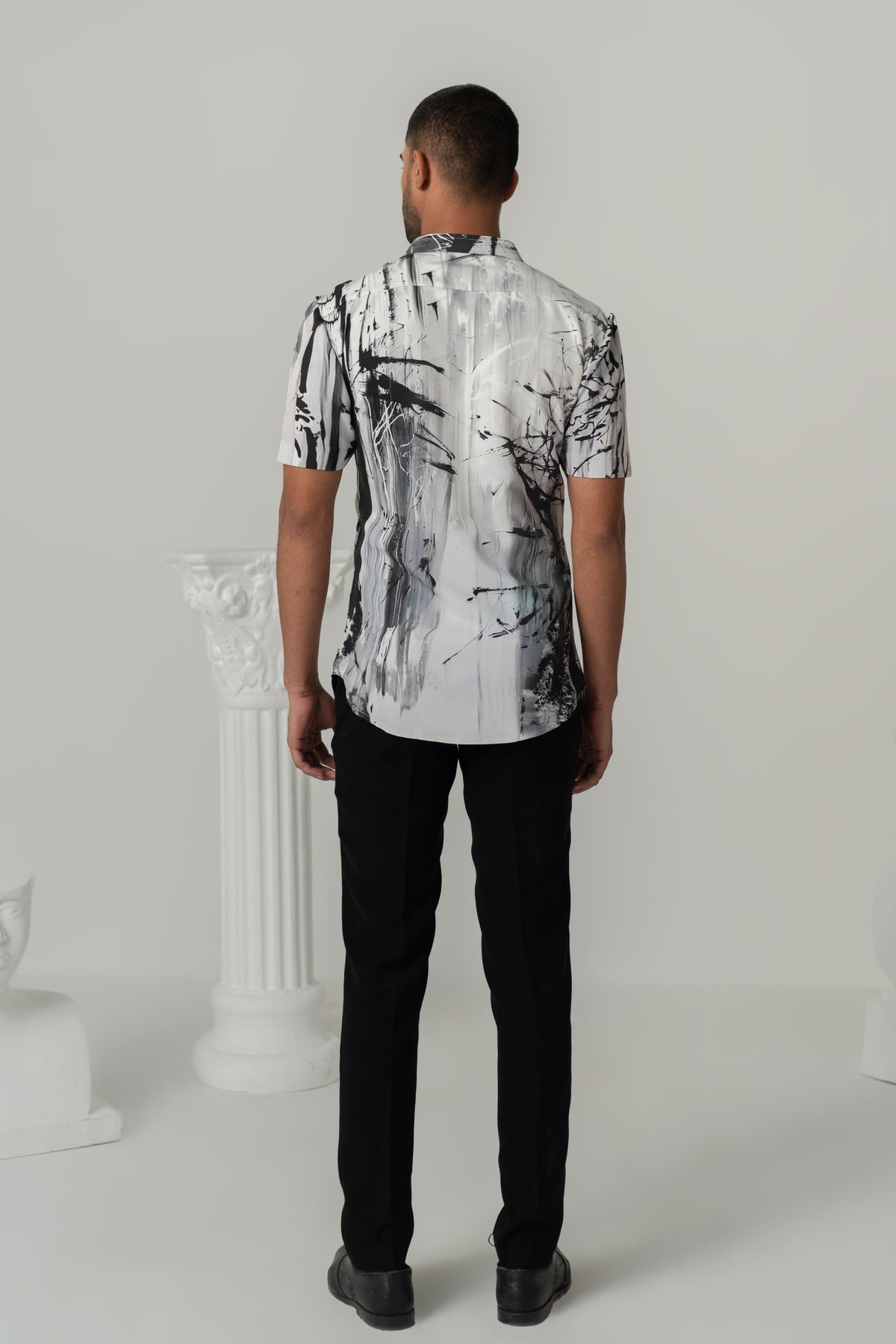 Charcoal Bloom Shirt