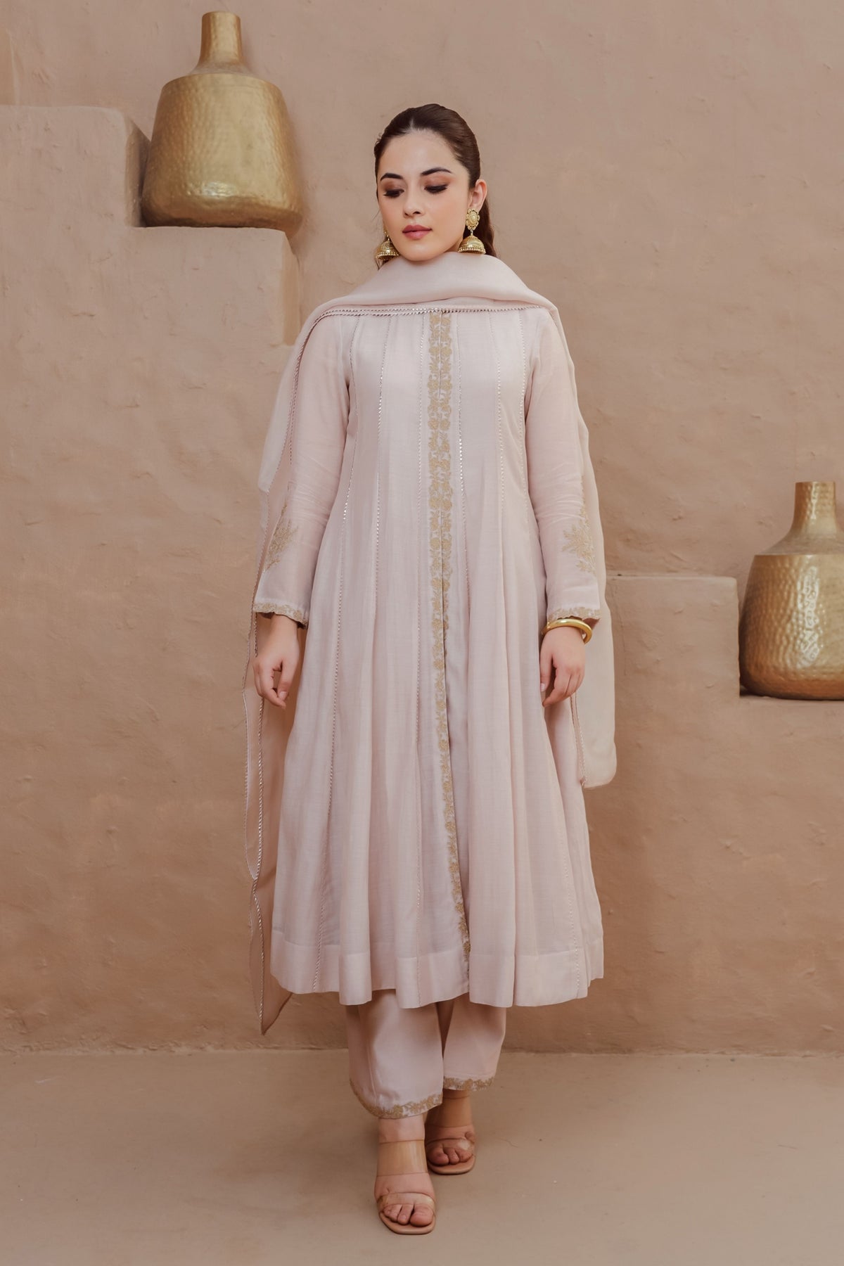 Ivory Gold Kurta Set