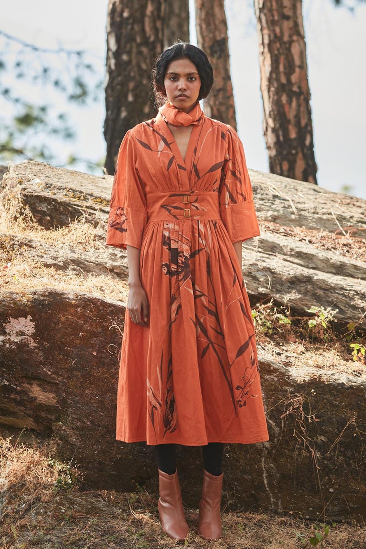 Sunset in the Mountains Dress