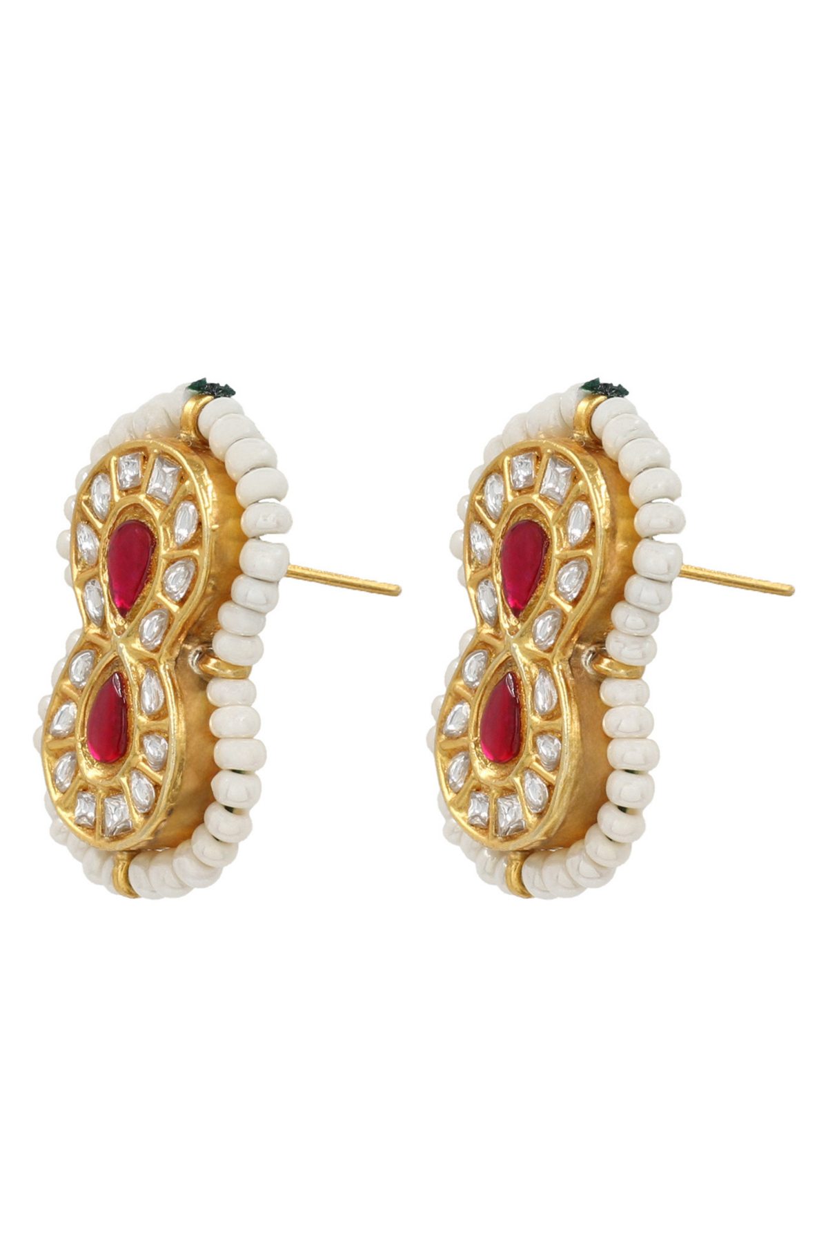 Regal Radiance Kundan Earrings.