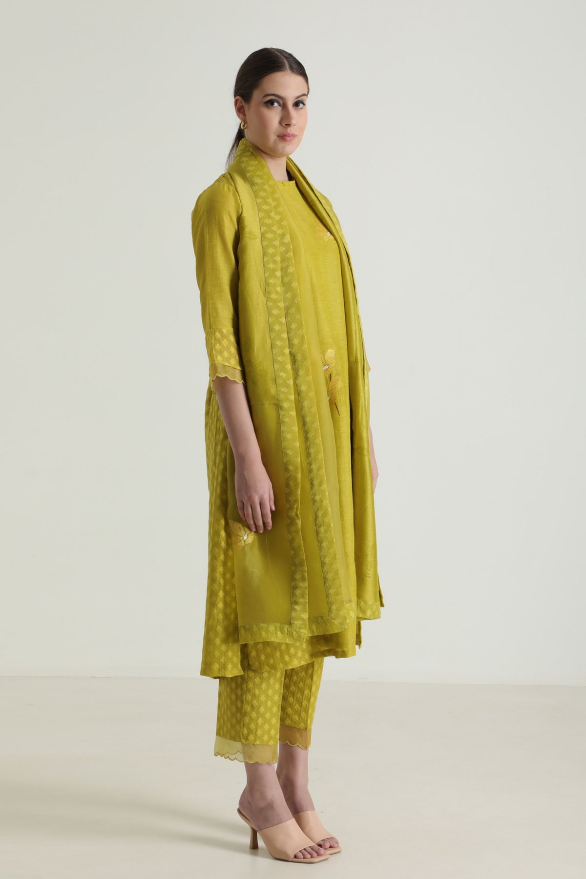 Chartruese Kurta Set