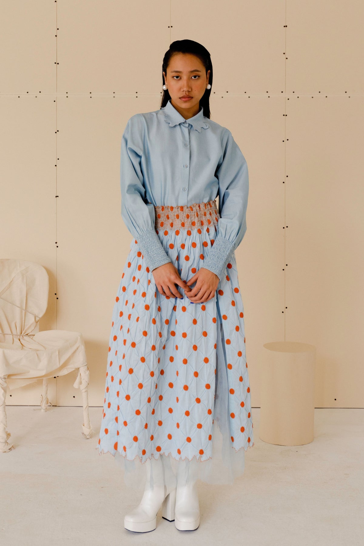 Sky Blue Marionette Skirt