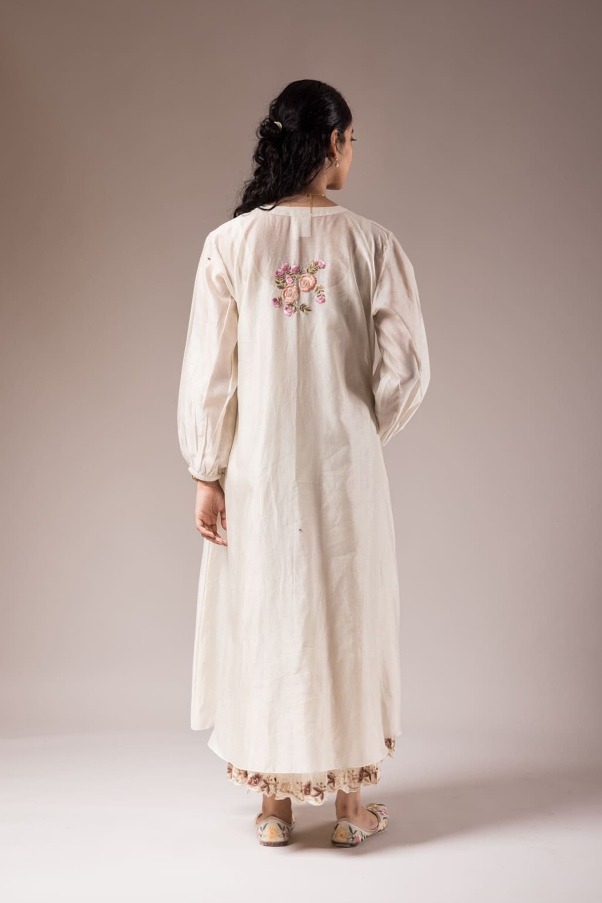 Floral Parsi Dress