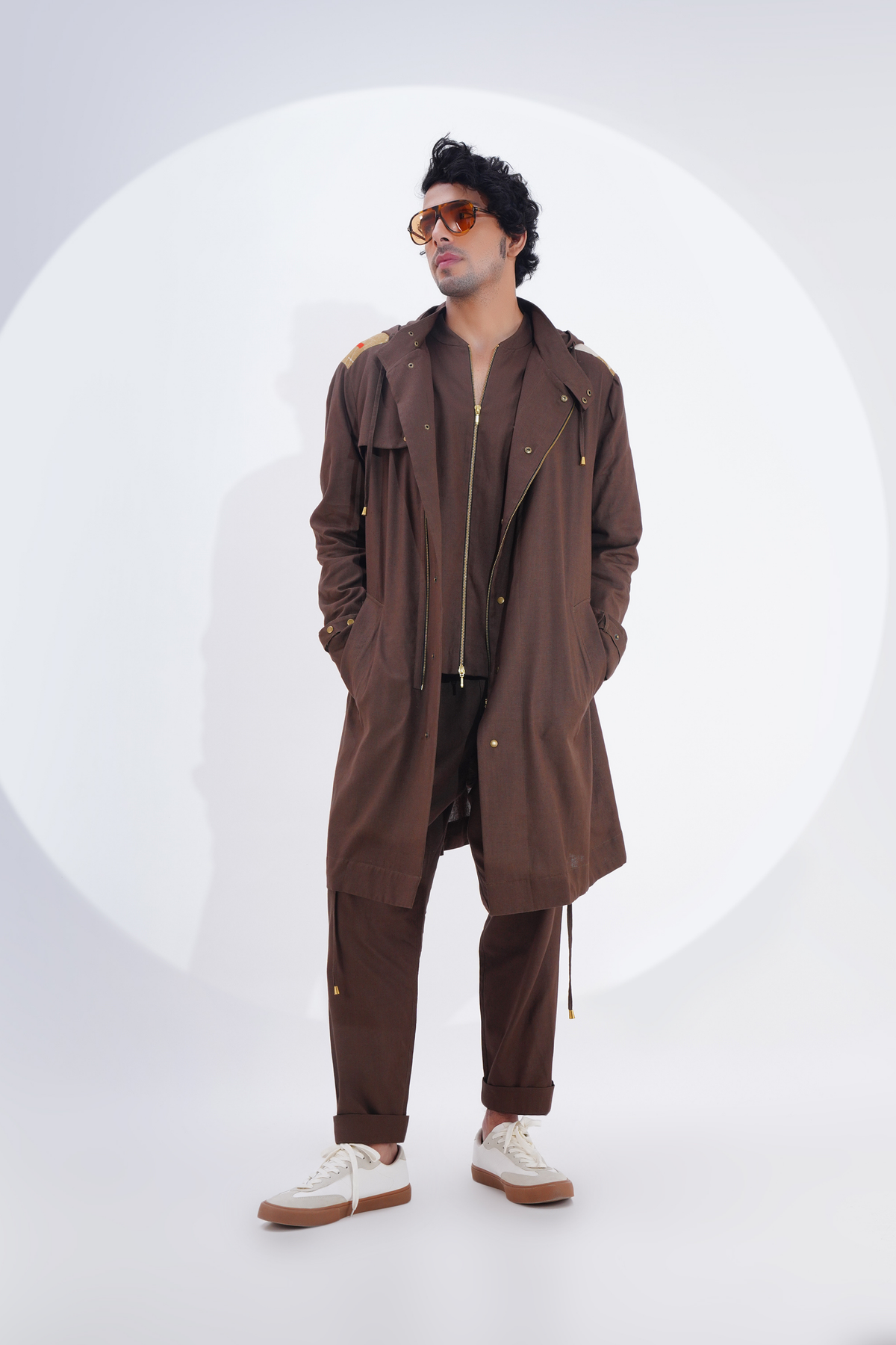 Chocolate Solid Trench