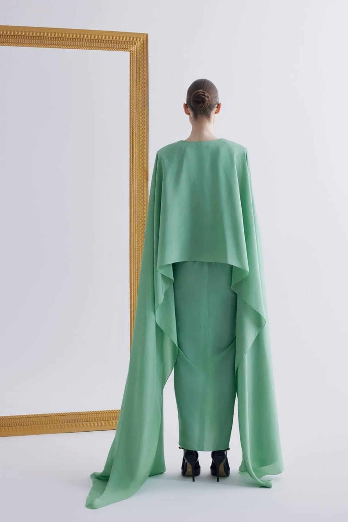 Magda Cape And Beau Skirt