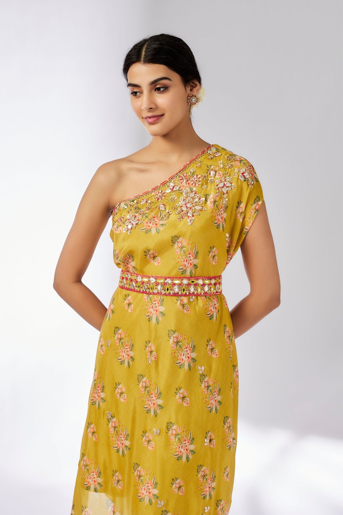 Mustard Zoya Dress