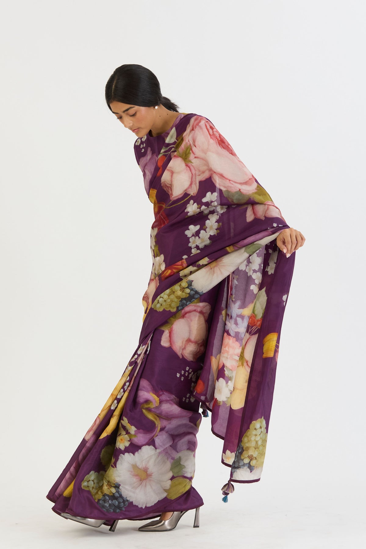 Jamun Saree In Purple