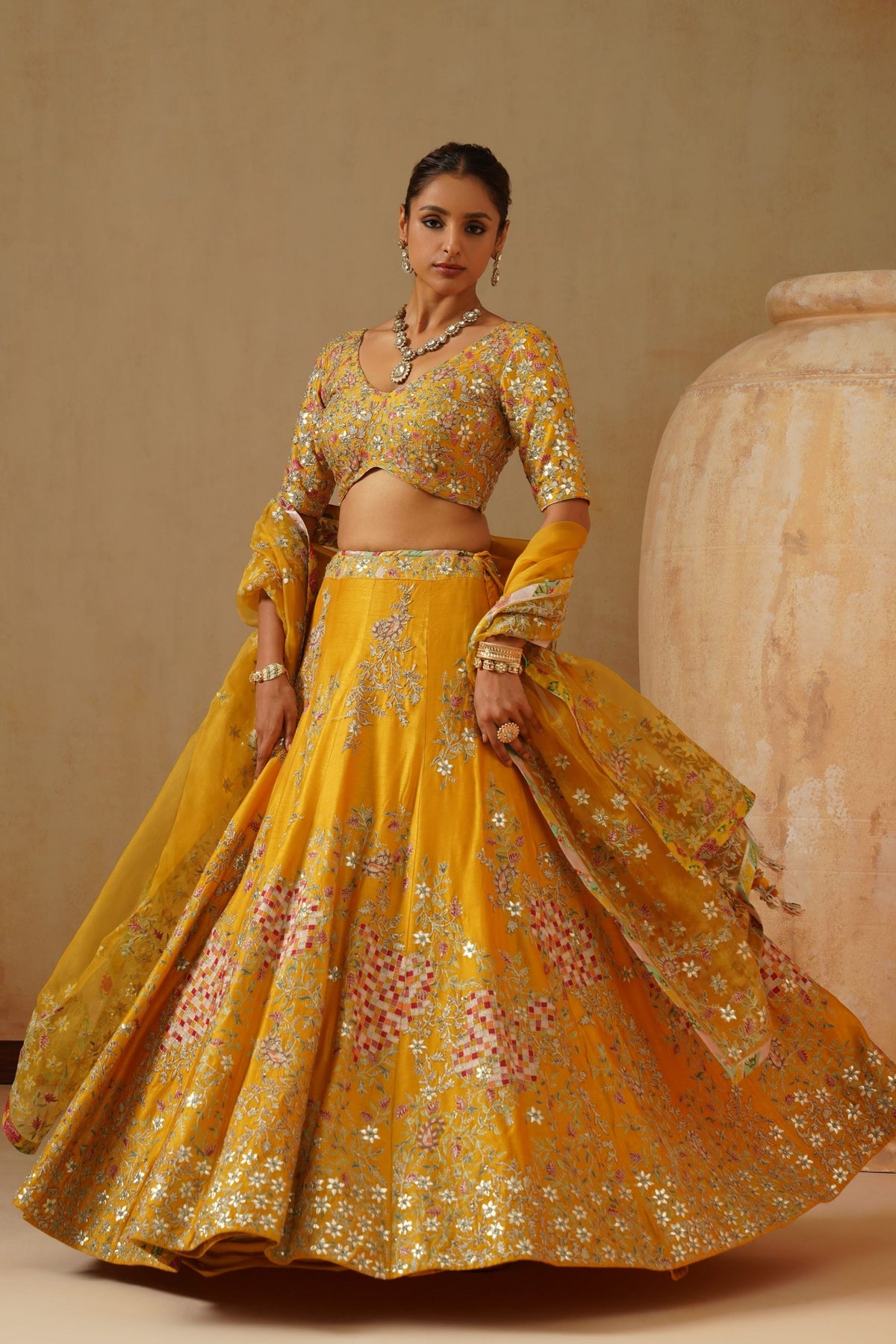 Jugnu Fusion Lehenga Set