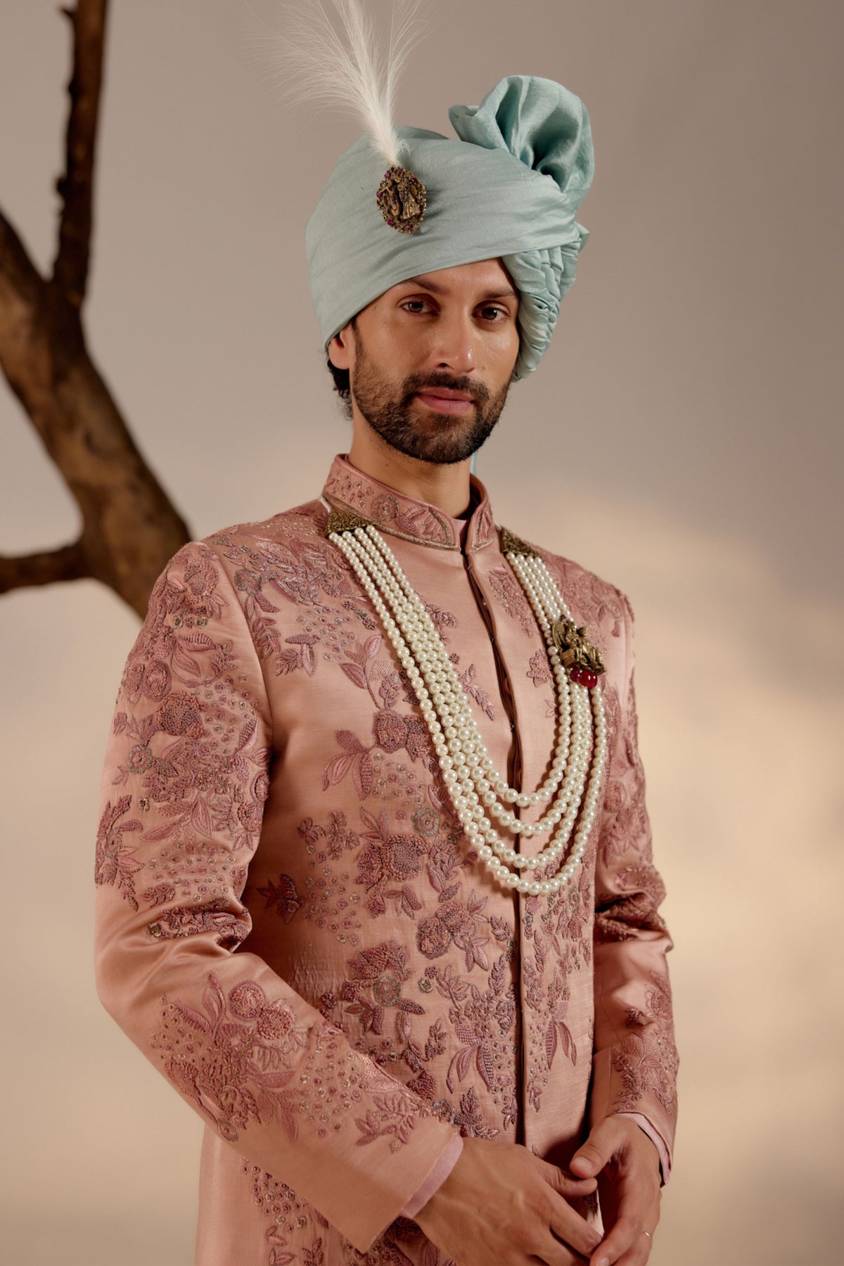 Orchid Pink Sherwani