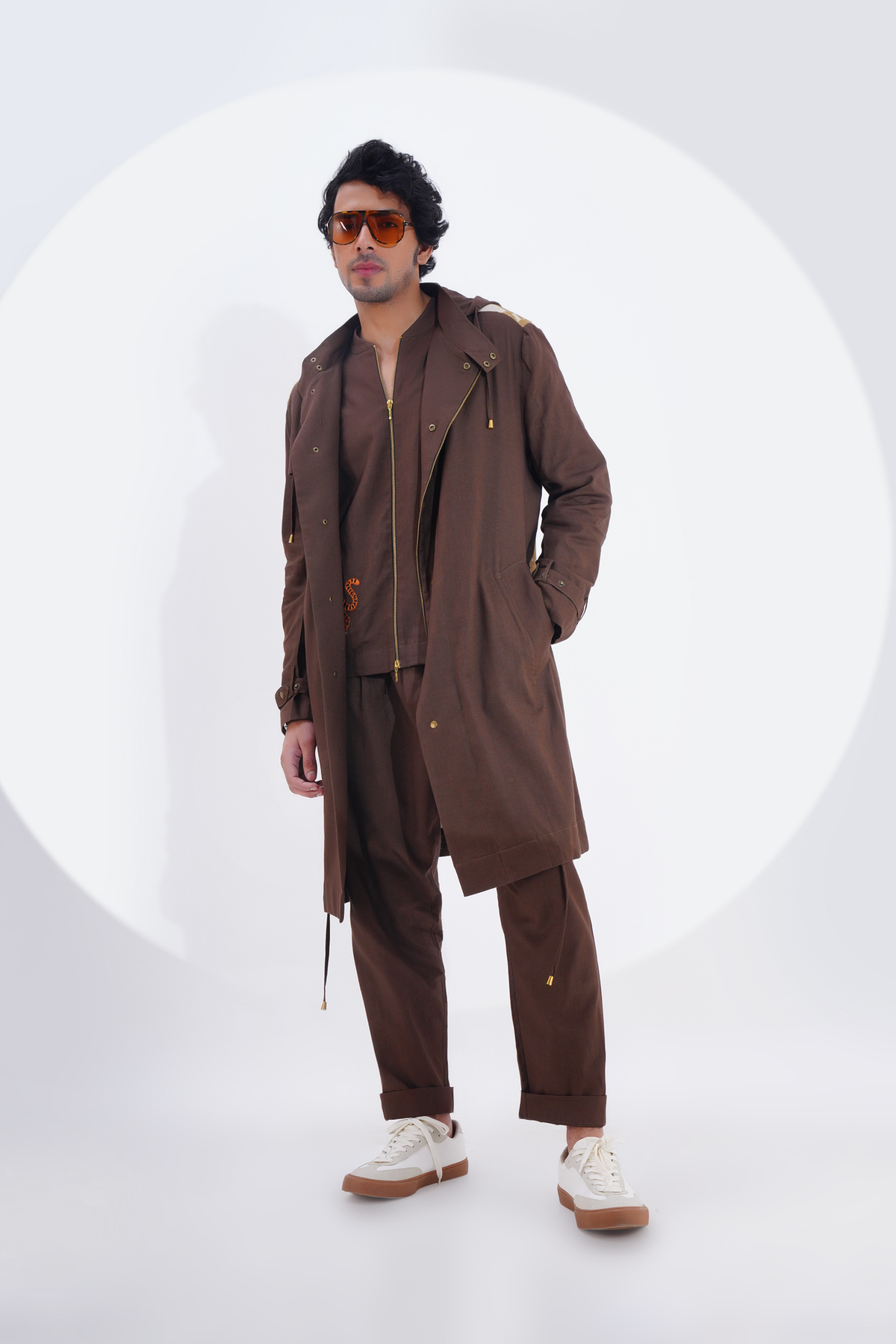 Chocolate Solid Trench