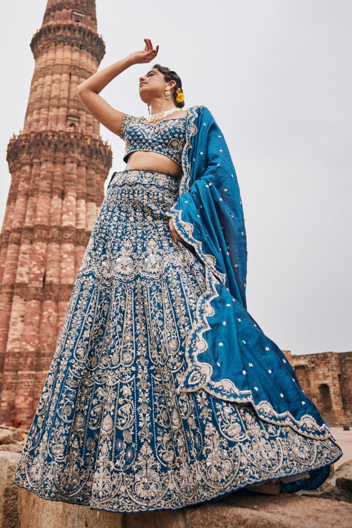 Azurine Lehenga Set