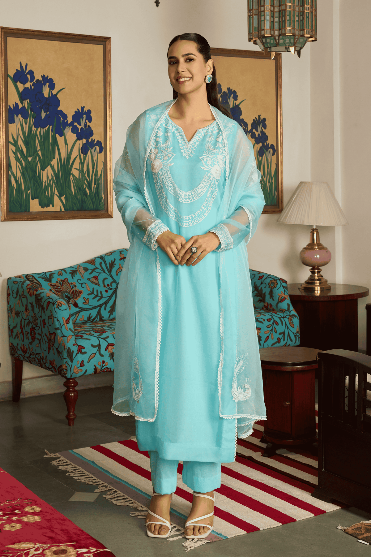 Blue Kurta Set