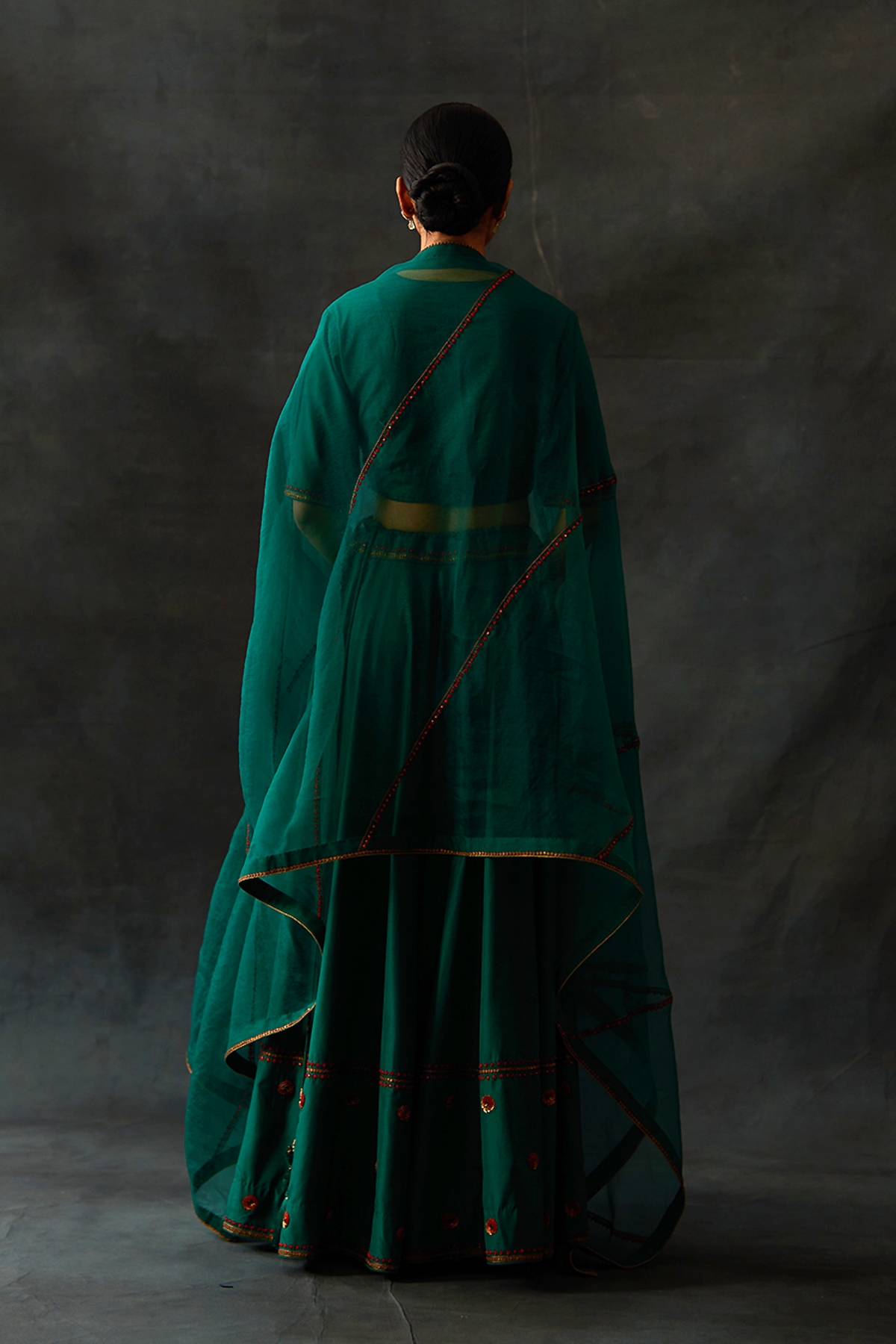 Emerald Lehenga Set