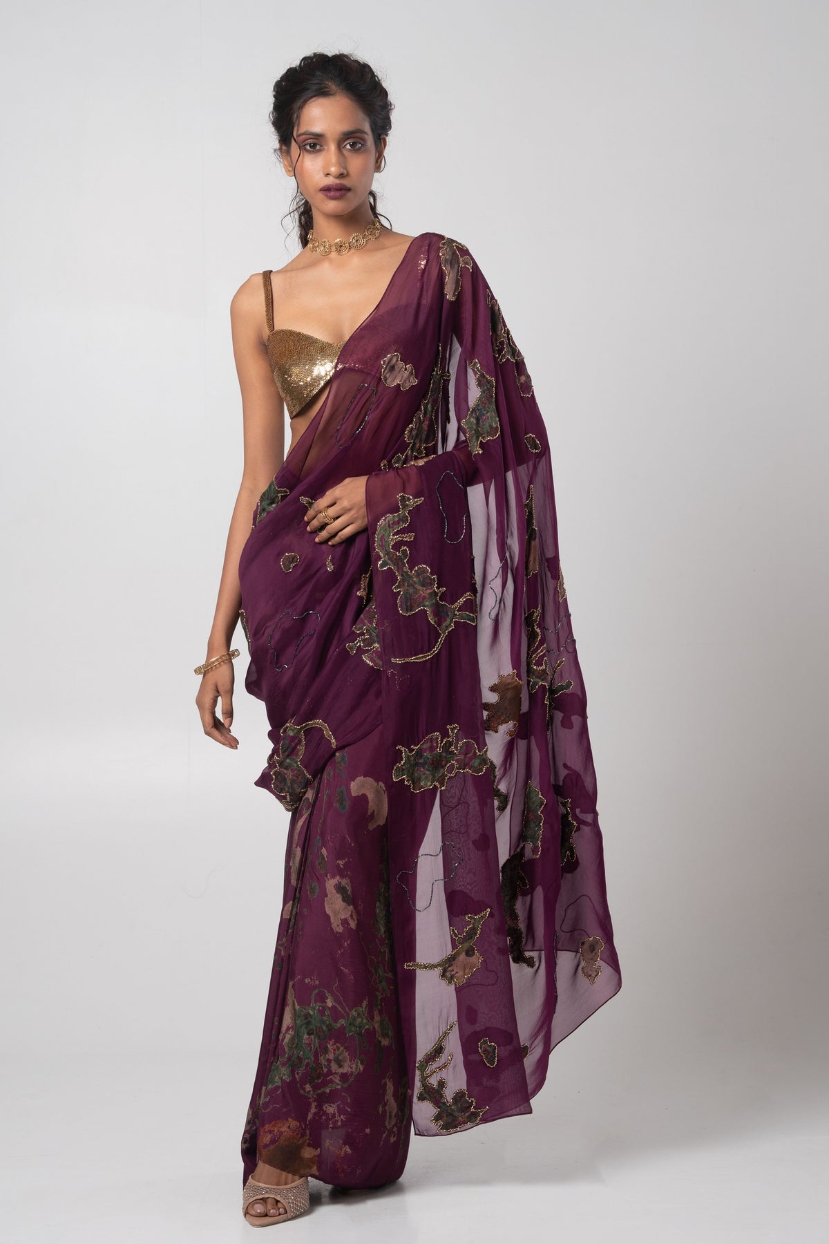 Sear Deconstructed Saree