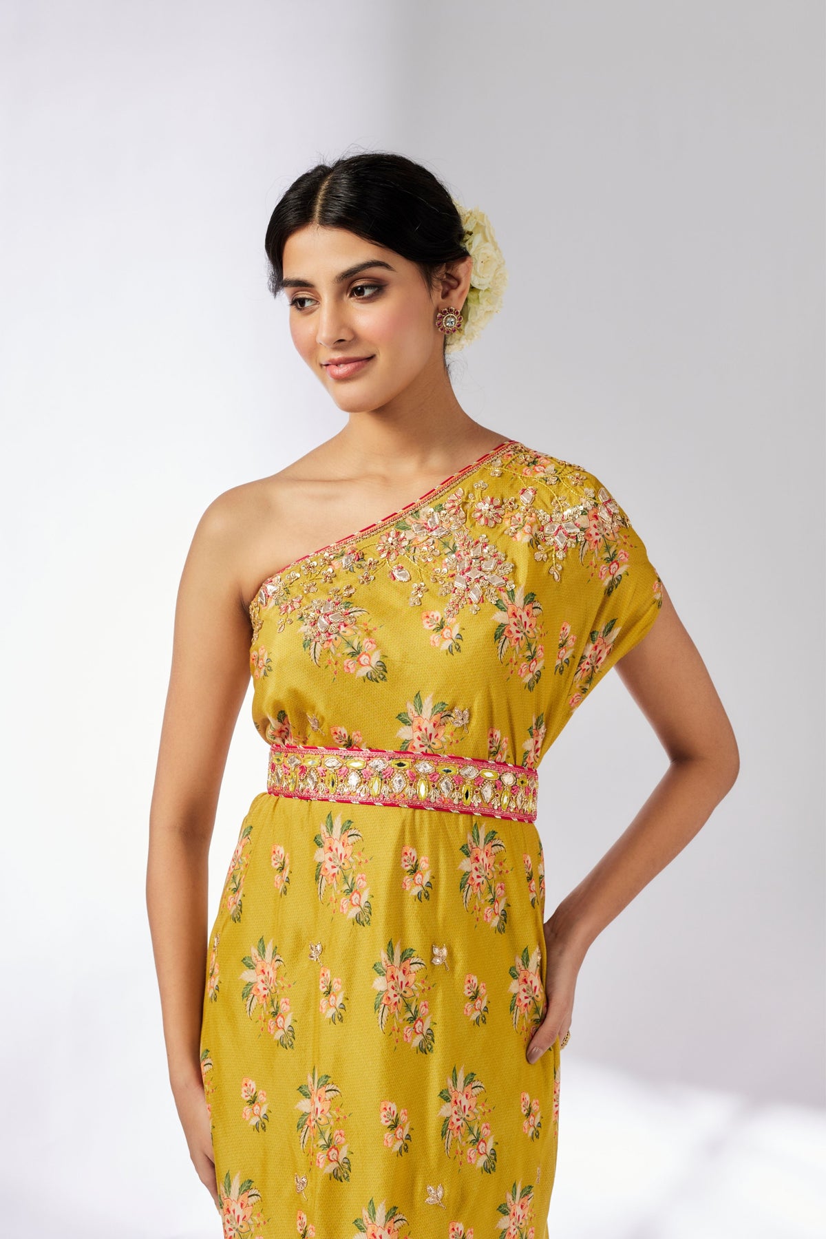 Mustard Zoya Dress