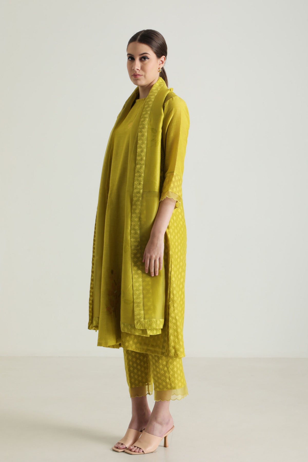 Chartruese Kurta Set