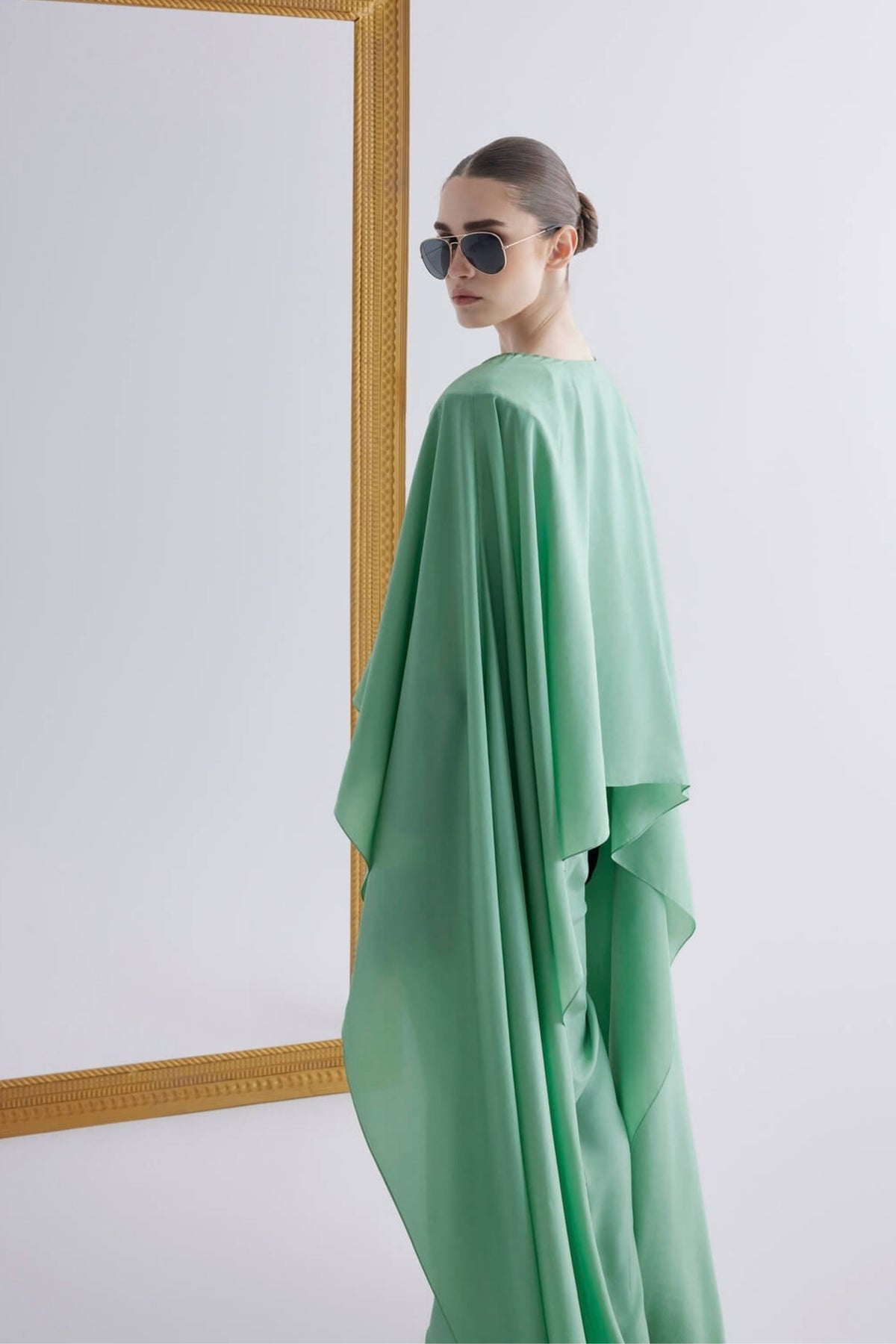 Magda Cape And Beau Skirt