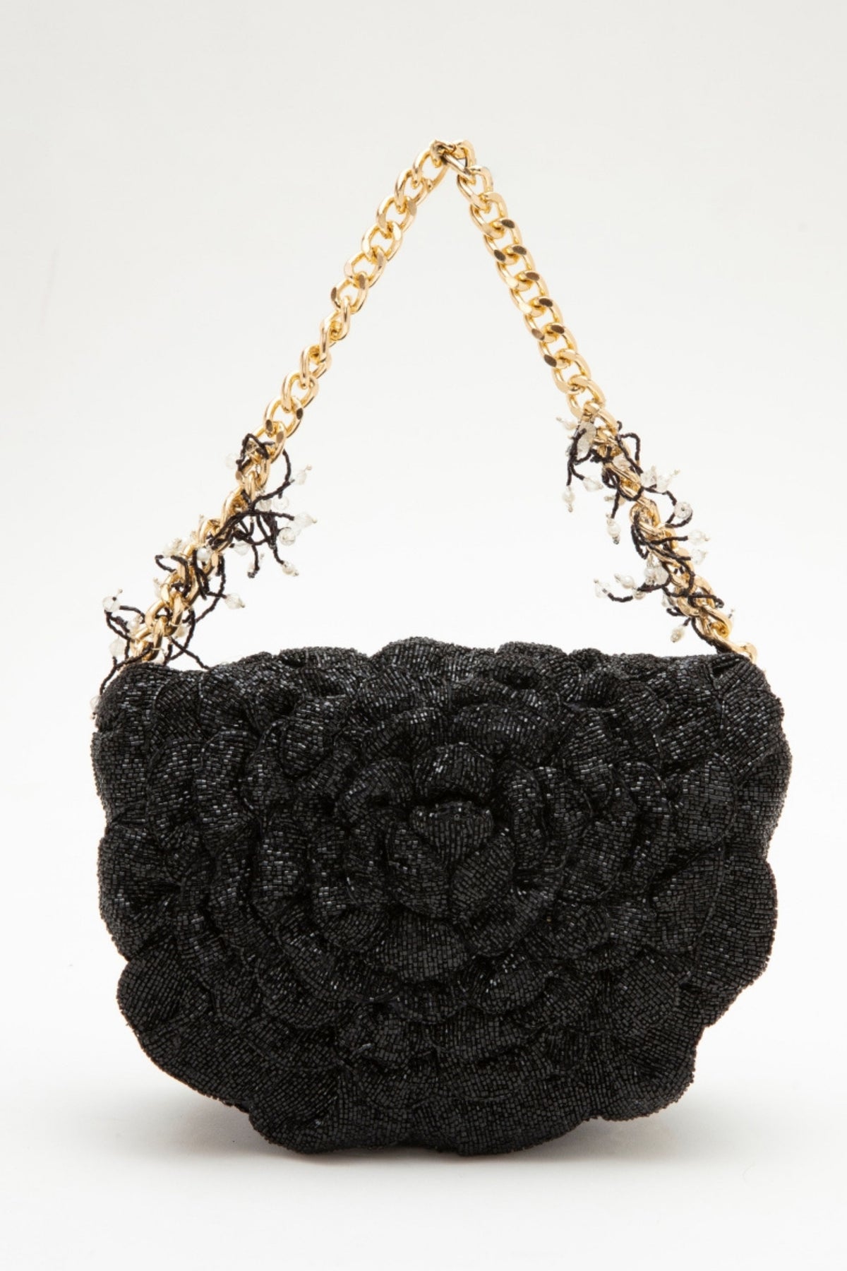 Coco Beaded Sling – Black