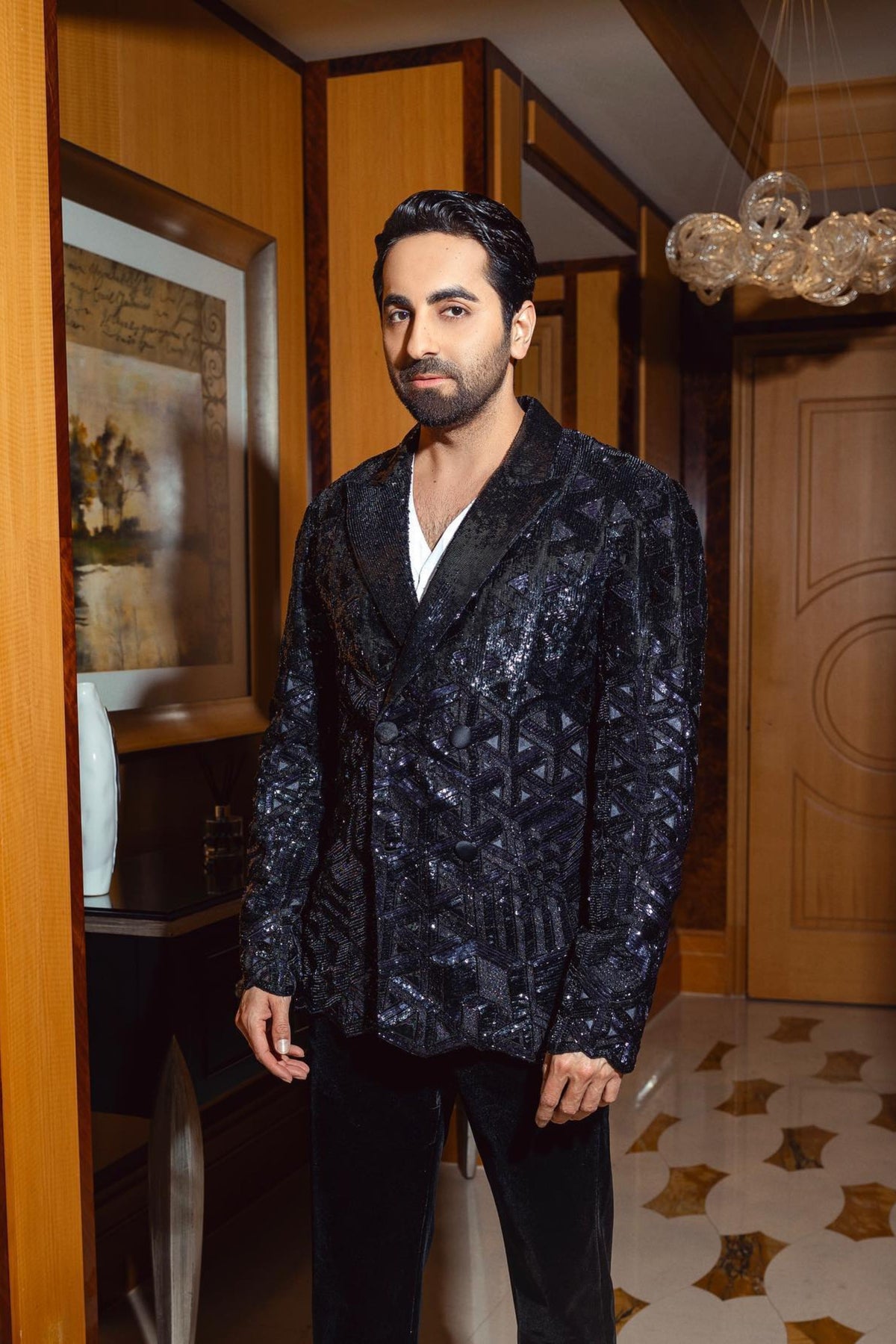 Ayushmann Khurrana in Rahul Mishra Menswear