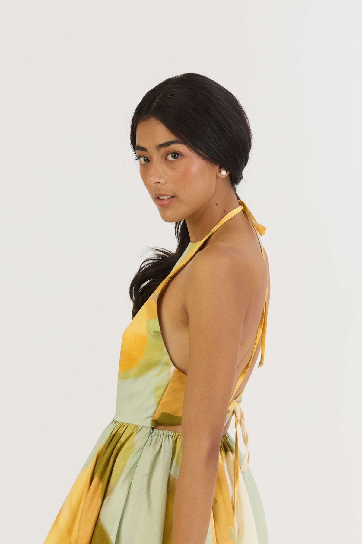 Lemonade Halter Neck Dress