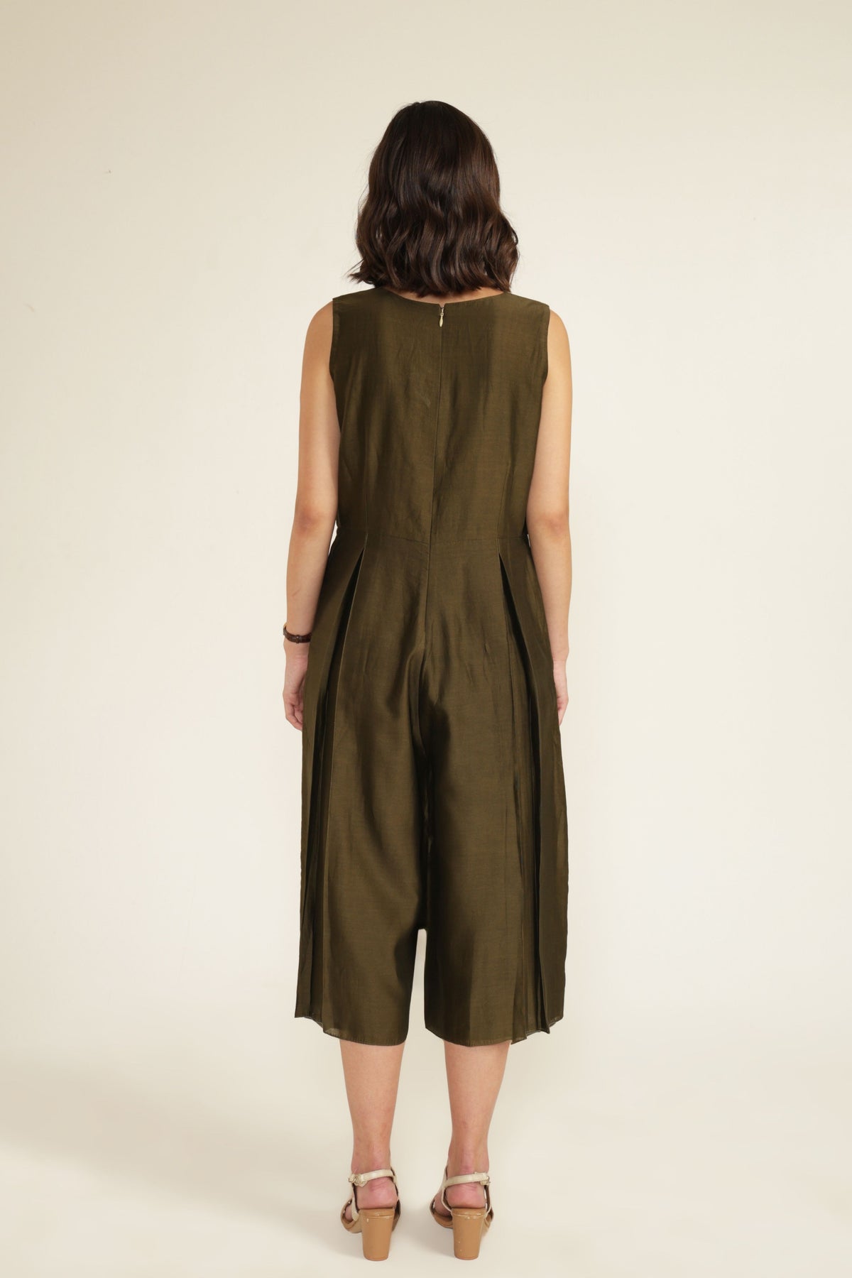 Olive David Jumpsuit Set