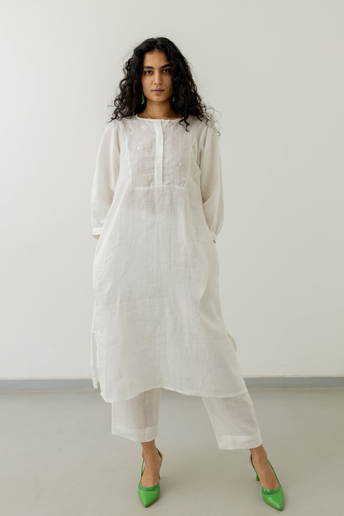 Pristine White Kurta