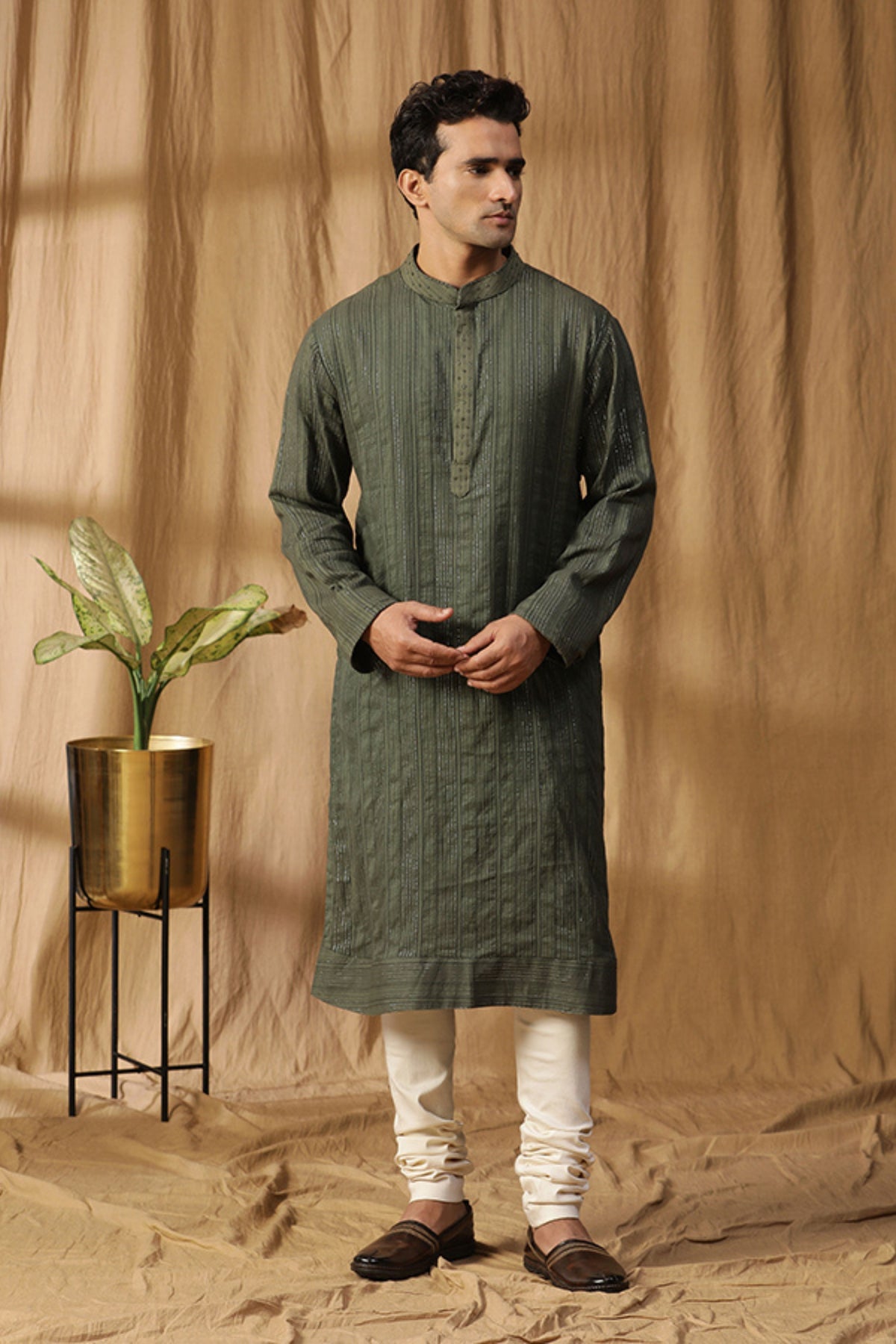 Mehandi Kurta Set