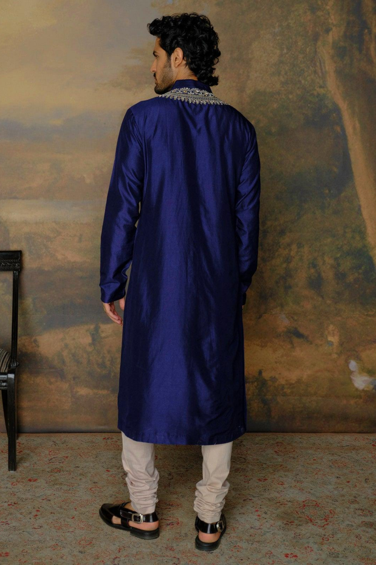 Purple Kurta Set