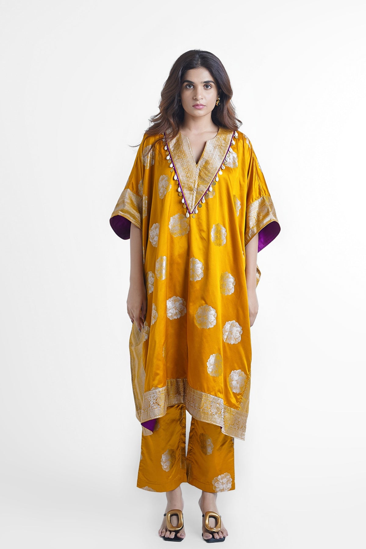 Gul Kaftan Kurta Set