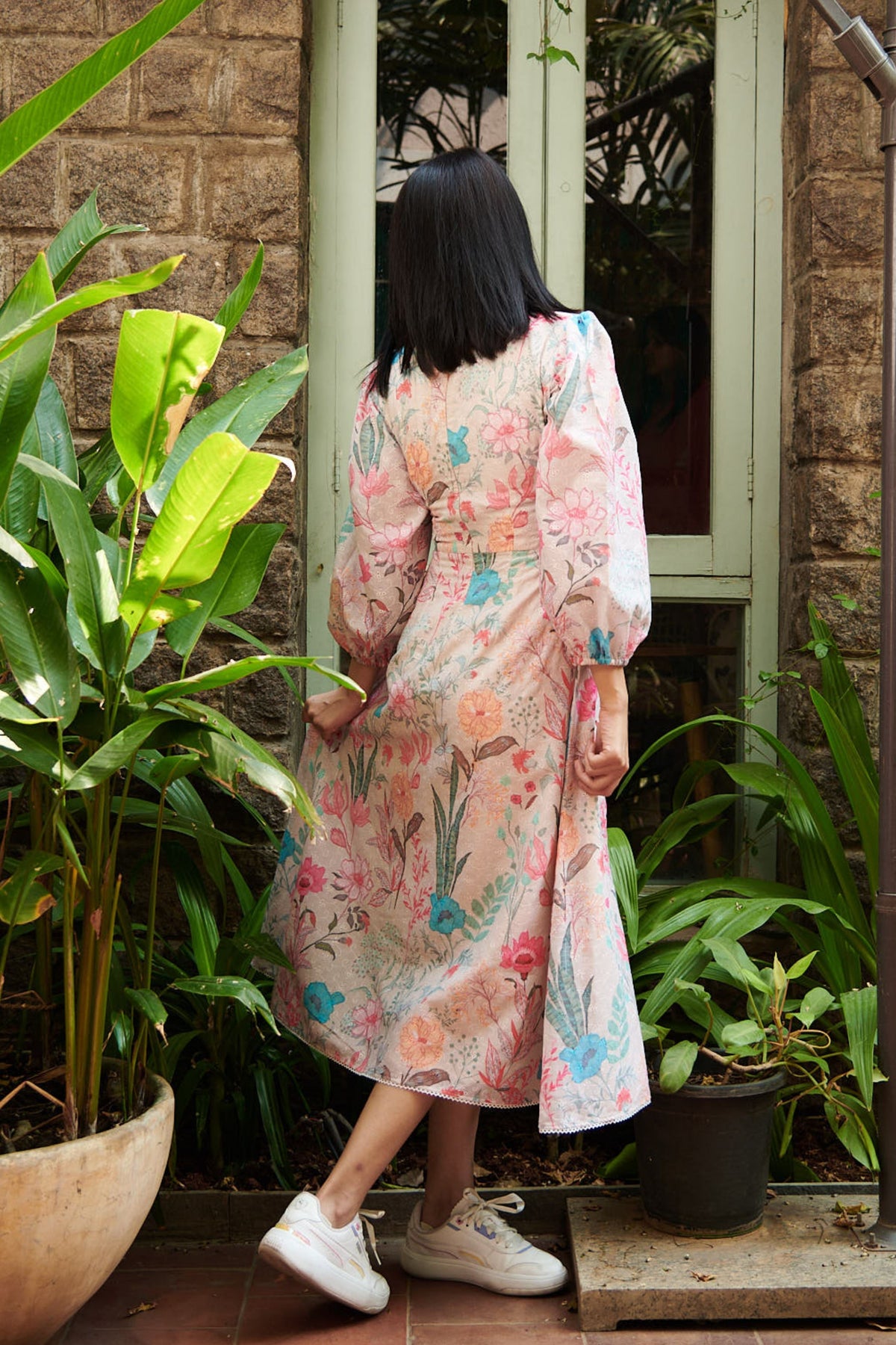 Long Dress in Ivory