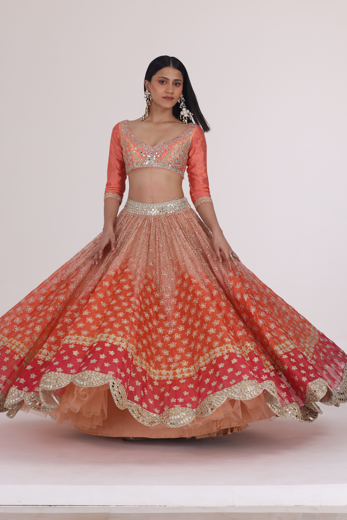 Sundowner  Printed Lehenga Set