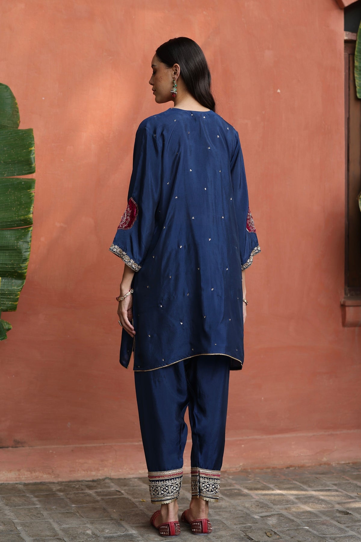 Blue Nazira Kurta Set