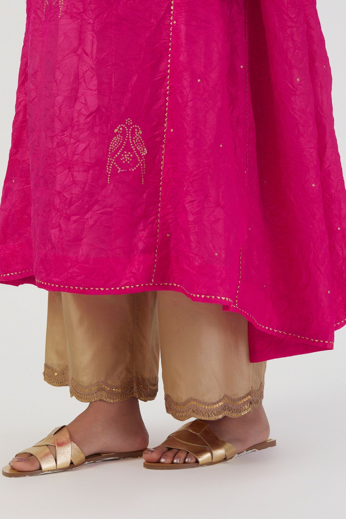 Sujata Fuschia Kurta &amp; Pant