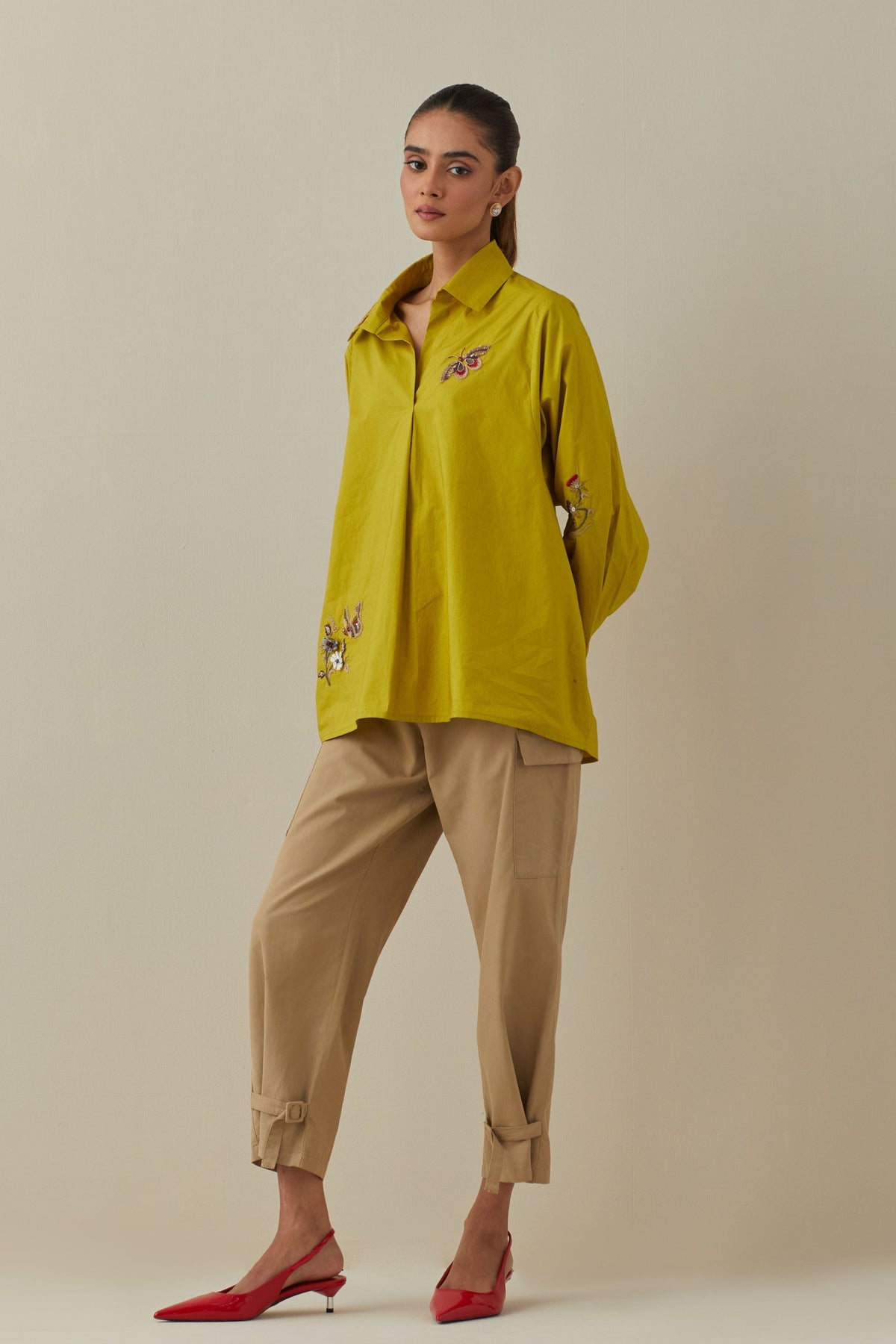 Nisha Mustard Shirt