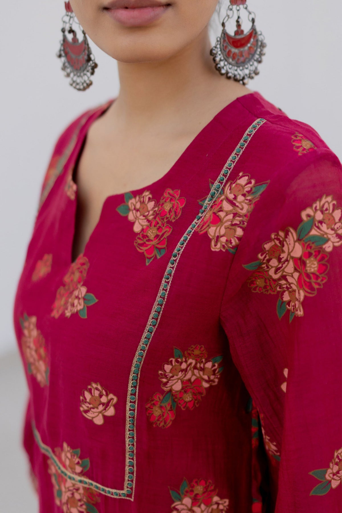 Ruby Kurta Set