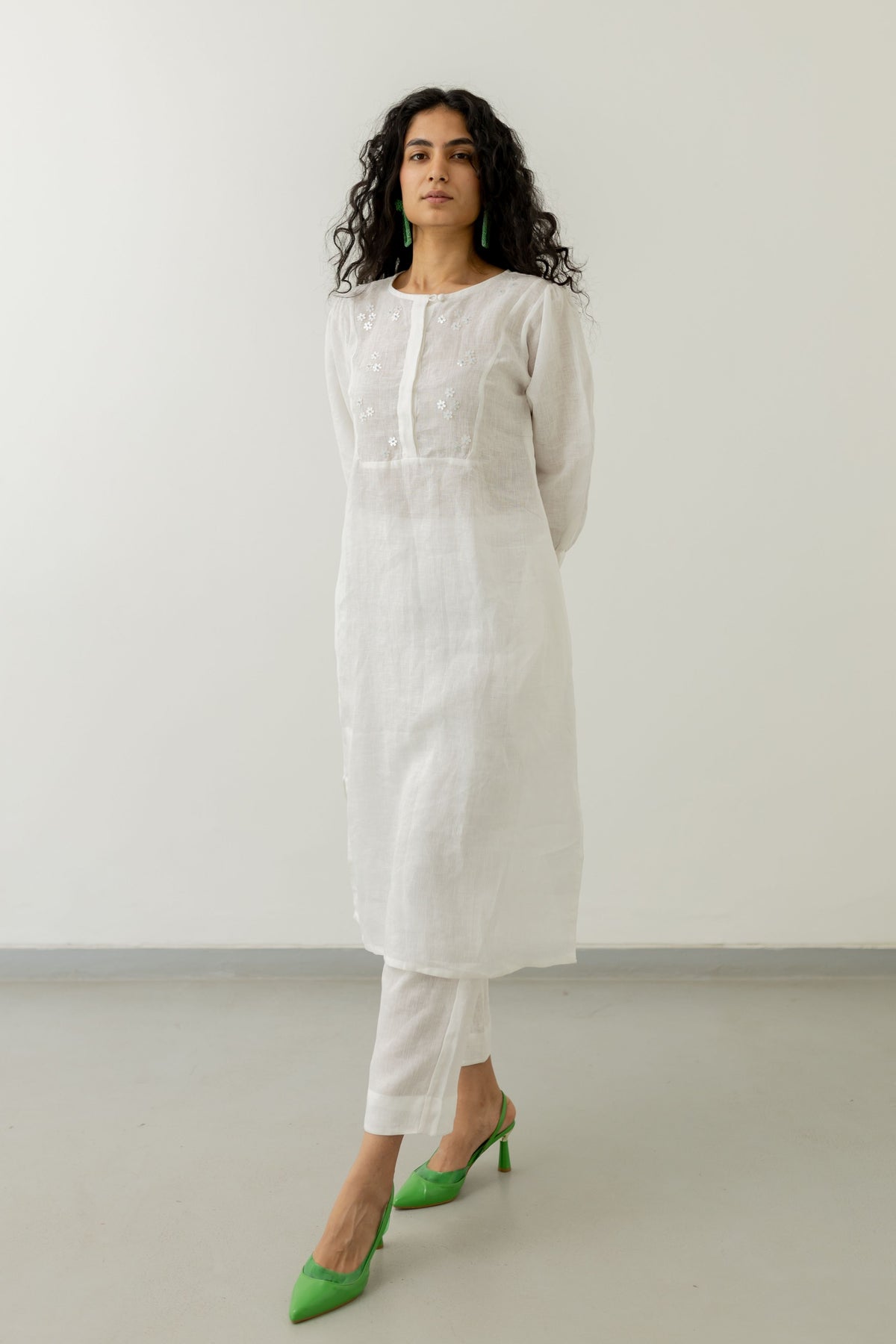 Pristine White Kurta