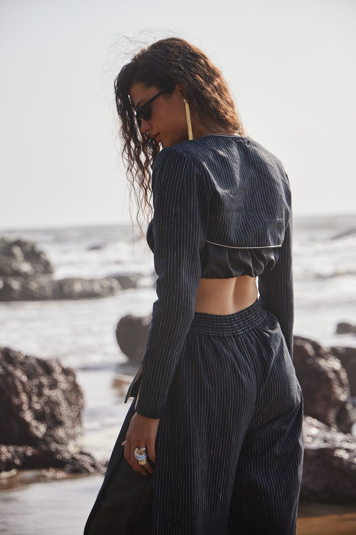 Striped Linen Co-ord Set