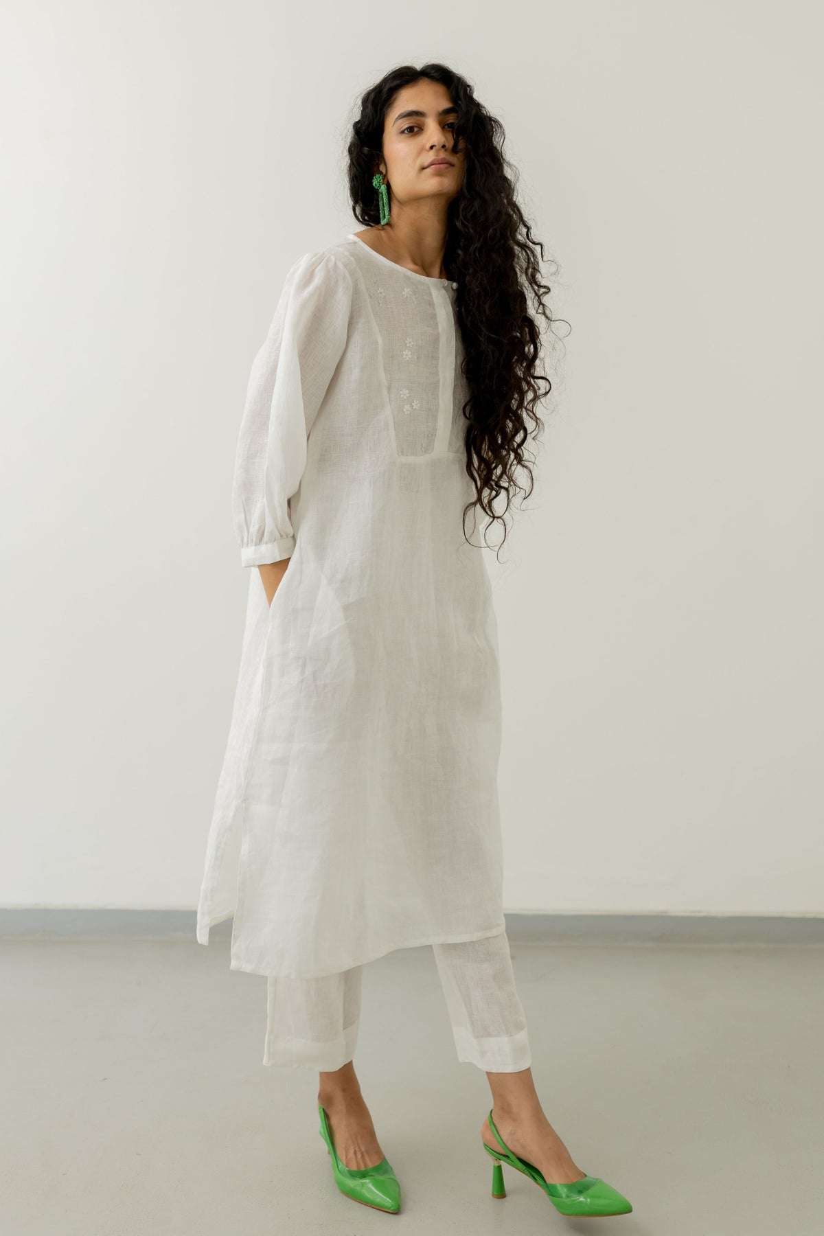 Pristine White Kurta