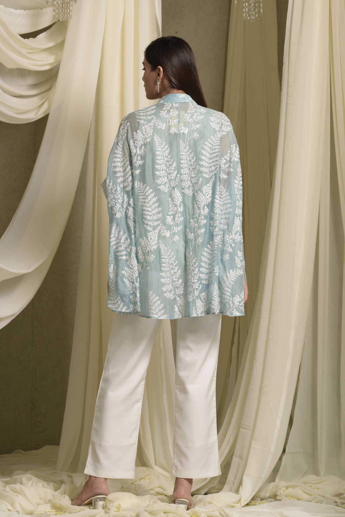 Elahe Embroidered Rowan Shirt