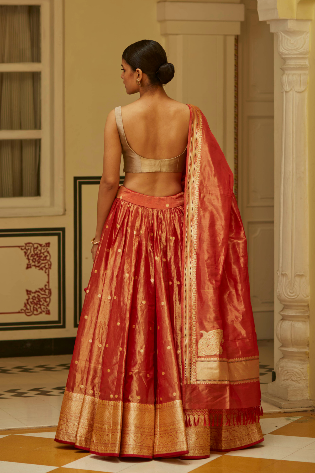 Sindoori Shadmani Lehenga